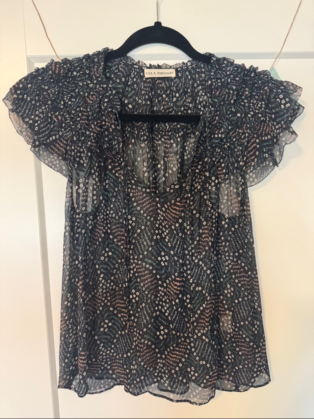Ulla Johnson Cora top in dusk - Picture 5 of 13